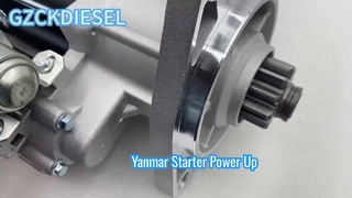 यानमार स्टार्टर मोटर 7KW 11T 24V 14866077080