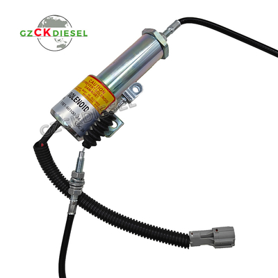 24V शटऑफ सोलेनोइड वाल्व 11E1-60100-24 11N6-666030-24 11E16010024 11N666603024 एक्सकेवेटर R210-5 R210-7 R220-9 के लिए