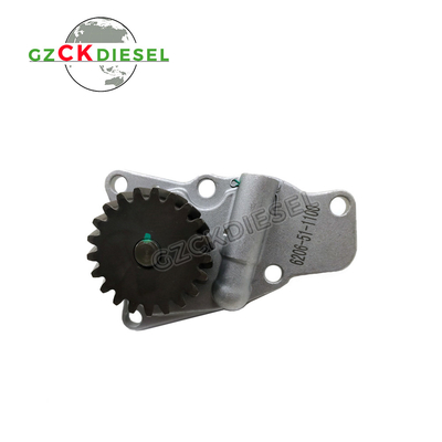 तेल पंप 6206-51-1100 कोमात्सु 6D95L 4D95 इंजन PC100-3 खुदाई के लिए