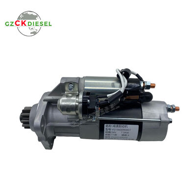 Si-notruk HO WO A7 ट्रक के लिए 24V 11T स्टार्टर मोटर VG1560090007 M009T64771